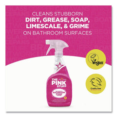 The Pink Stuff 25.4 oz Bathroom Foam Cleaner - Fruity Scent (4/Carton)