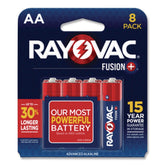 Rayovac Fusion Performance Alkaline AA Batteries 8/Pack
