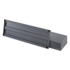 Safco 5-Shelf 36 in. x 18 in. x 75 in. Commercial Steel Shelving Unit - Dark Gray
