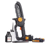 Scott's 20V Lithium-Ion 6 in. Cordless Hacket Chainsaw Kit (2 Ah)