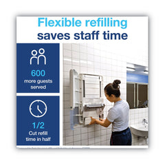 Tork 1-Ply 7.91 in. x 8.85 in. PeakServe Continuous Hand Towel - White (12/Carton)