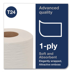 Tork Advanced High Capacity Bath Tissue Septic Safe 1-Ply White 2,000 Sheets 36 Rolls/Carton