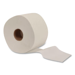 Tork 112990 1-Ply Septic Safe Universal Bath Tissue Roll with OptiCore - White (36/Carton)