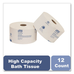 Tork Universal 2-Ply Septic Safe High Capacity Bath Tissue w/OptiCore - White (12/Carton)