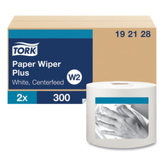Tork 9.8 x 15.2 Paper Wiper Plus - White (2/Carton)