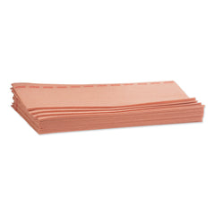 Tork 150/Carton 13 in. x 24 in. Odor Resistant Foodservice Cloths - Red
