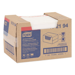 Tork 13 in. x 21 in. Foodservice Cloth - White (50/Carton)