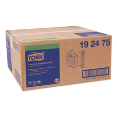 Tork 1-Ply 9 in. x 16.5 in. Unscented Low-Lint Cleaning Cloth - Turquoise (800/Carton)