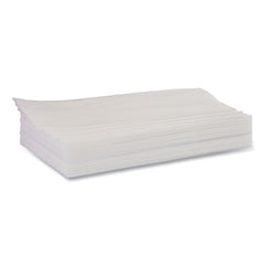 Tork 192815 13 in. x 21 in. 1-Ply 2 in 1 Wiper - White (120/Carton)