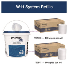 Tork 8.5 in. x 7 in. x 7 in. Chem-Ready Buckets - White (5/Carton)