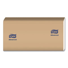 Tork 424824 Advanced 9 x 9.5 1-Ply Multifold Hand Towel - White (16/Carton)