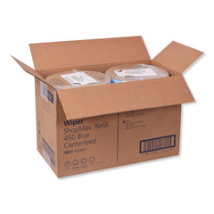 Tork Advanced ShopMax Wiper 450 Centerfeed Refill - Blue (2/Carton)