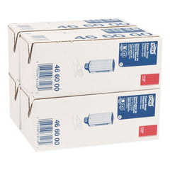 Tork 4.25 in. x 4.25 in. x 11.38 in. 1 Liter Bottle 33 oz. Bottle Foam Skincare Manual Dispenser - Stainless Steel