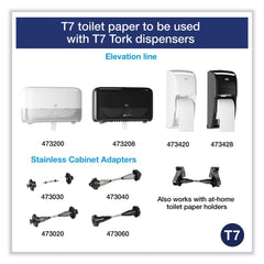 Tork 2-Ply Coreless High Capacity Bath Tissue - White (36/Carton)