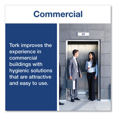 Tork 510176 8.46 in. x 16.13 in. Cleaning Cloth - White (1000/Carton)