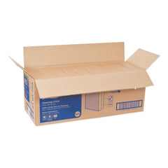 Tork 8.46 in. x 16.13 in. Heavy-Duty Cleaning Cloth - White (5/Carton)