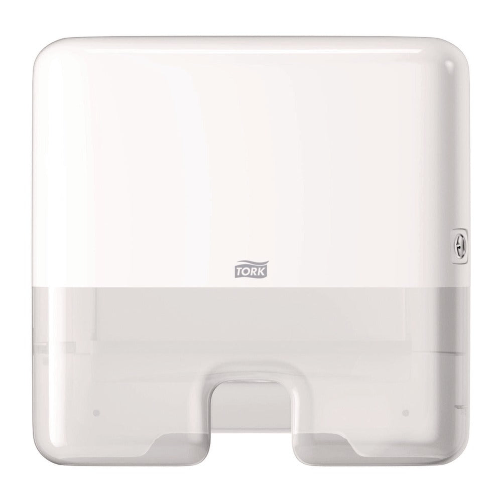 Tork Xpress 11.9 in. x 4 in. x 11.6 in. Mini Multifold Hand Towel Dispenser H2 - White