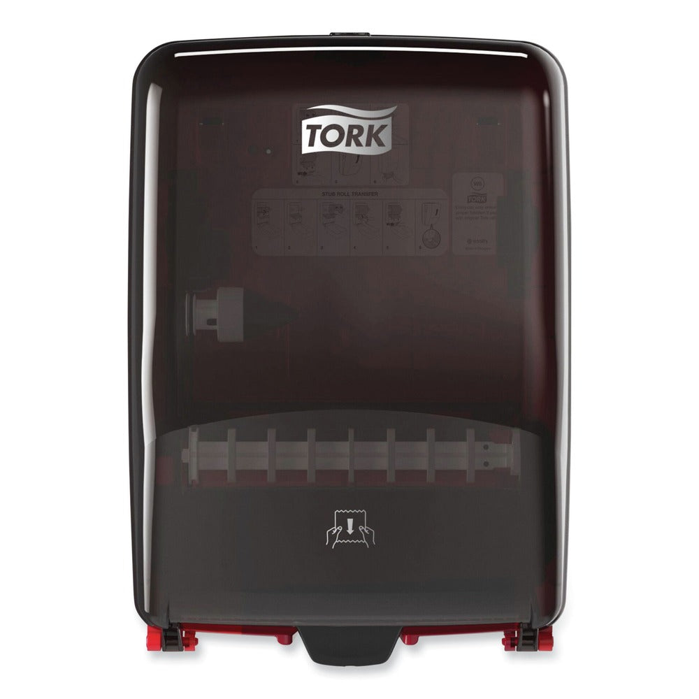 Tork 12.56 in. x 10.57 in. x 18.09 in. Washstation Dispenser Red/Smoke (1/Carton)