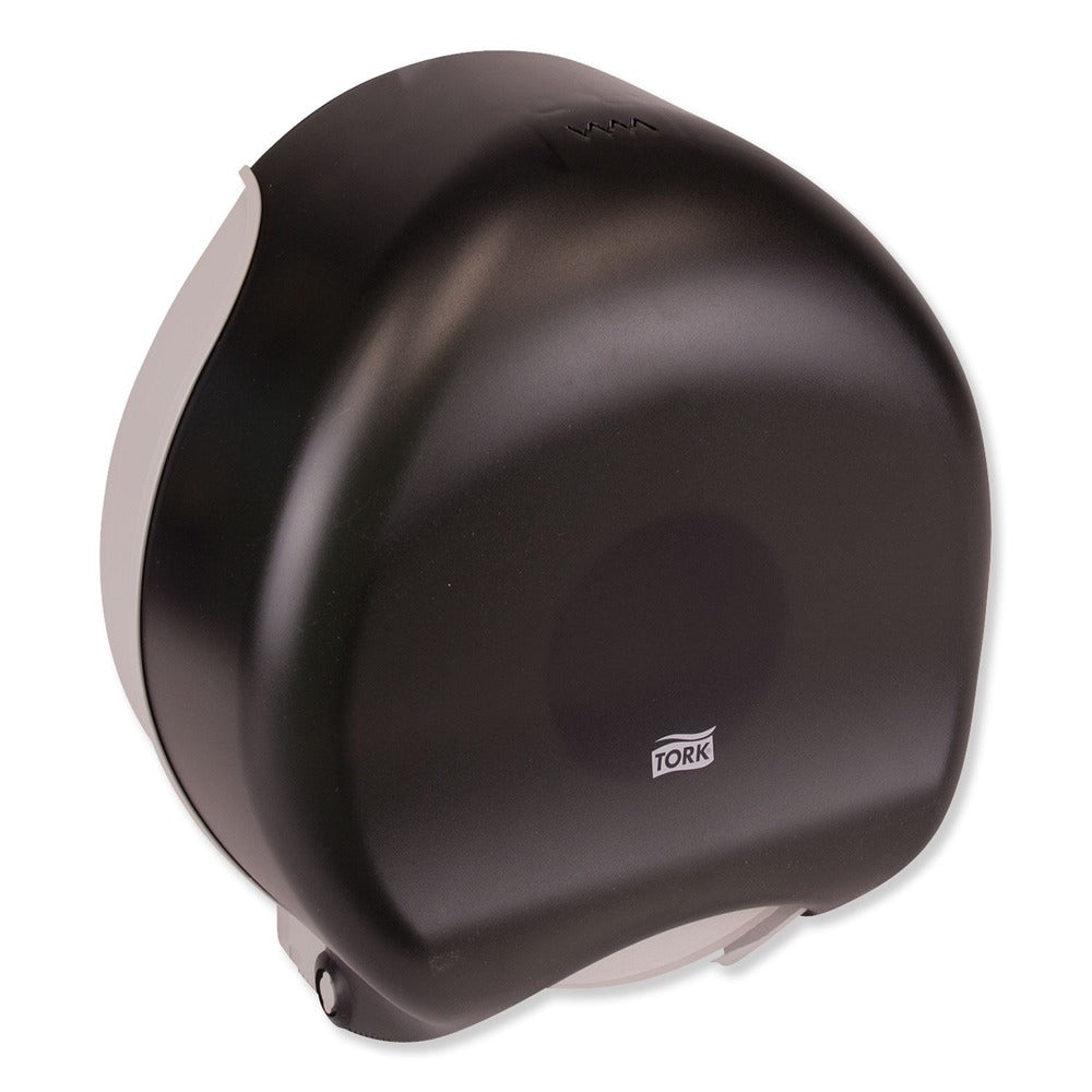 Tork 10.63 x 5.75 x 12 Jumbo Bath Tissue Dispenser - Smoke (1/Carton)