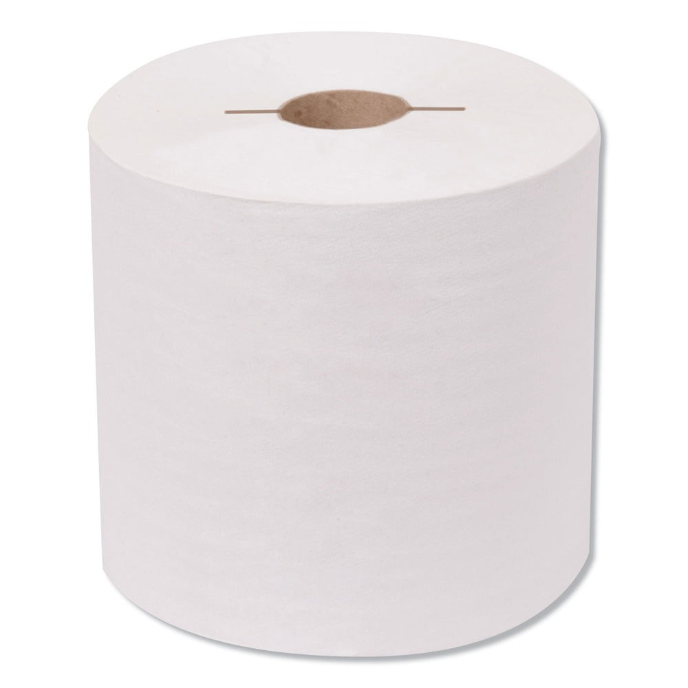 Tork 7.5 in. x 600 ft. 1-Ply Premium Notched Hand Towel Roll - White (6 Rolls/Carton)