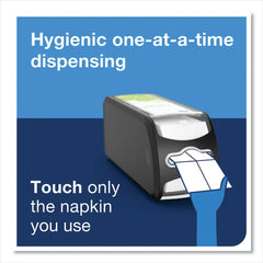 Tork Xpressnap Fit 4.8 x 12.8 x 5.6 Countertop Napkin Dispenser - Black