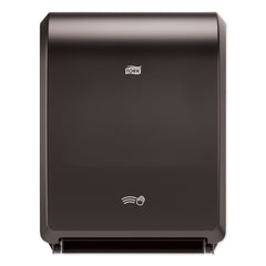 Tork 12.32 in. x 9.32 in. x 15.95 in. Electronic Hand Towel Roll Dispenser for 7.5 in. Rolls - Black (1/Carton)