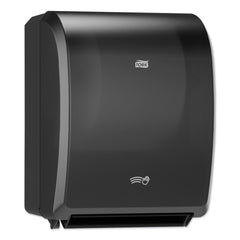 Tork 12.32 in. x 9.32 in. x 15.95 in. Electronic Hand Towel Roll Dispenser for 7.5 in. Rolls - Black (1/Carton)