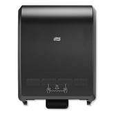 Tork 12.32 in. x 9.32 in. x 15.95 in. Mechanical Hand Towel Roll Dispenser for H80 System - Black