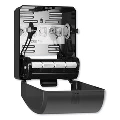 Tork 12.32 in. x 9.32 in. x 15.95 in. Mechanical Hand Towel Roll Dispenser for H80 System - Black
