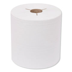 Tork 8031900 8 in. x 800 ft. Universal Notched Hand Towel Roll - White (6 Rolls/Carton)