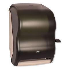 Tork 12.94 in. x 9.25 in. x 15.5 in. Hand Towel Roll Dispenser - Smoke