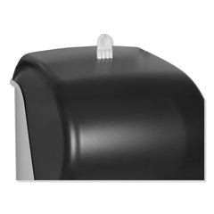 Tork 12.94 in. x 9.25 in. x 15.5 in. Hand Towel Roll Dispenser - Smoke