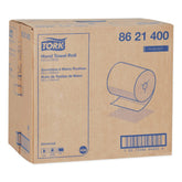 Tork 8621400 8 in. x 425 ft. Universal Notched Hand Towel Roll - Natural White (12 Rolls/Carton)