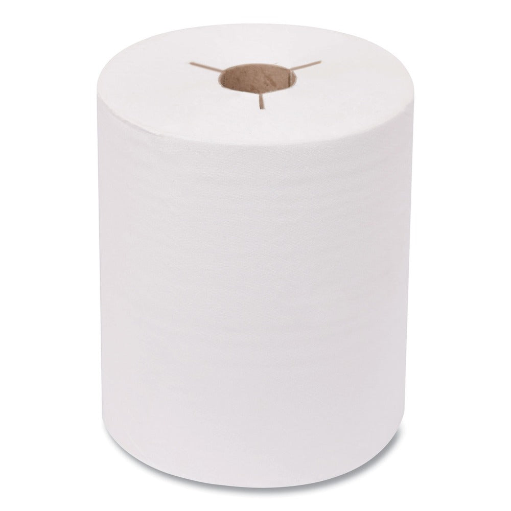 Tork 8634550 8 in. x 450 ft. Advanced Notched Hand Towel Roll - White (12 Rolls/Carton)