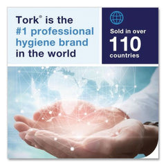 Tork 8634550 8 in. x 450 ft. Advanced Notched Hand Towel Roll - White (12 Rolls/Carton)
