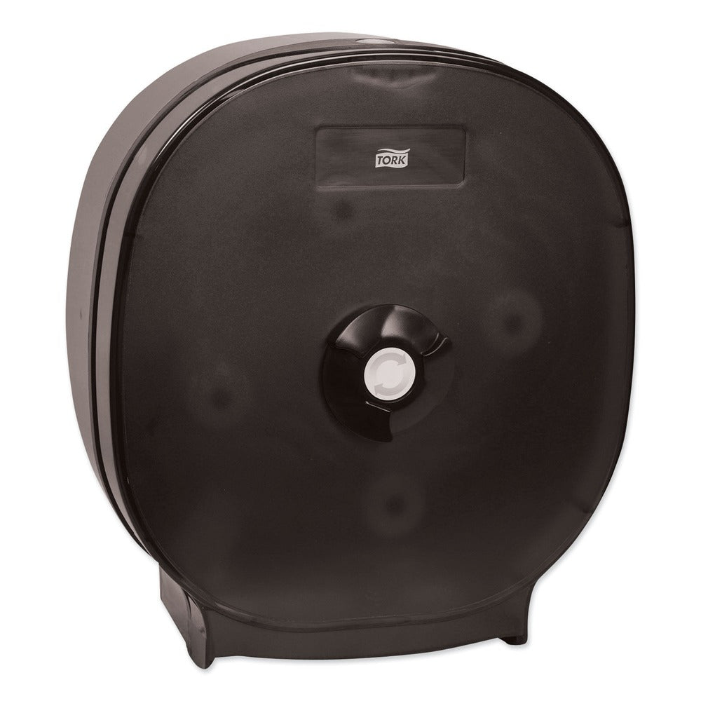 Tork 15 x 6 x 13.7 4-Roll Tissue Dispenser - Translucent Black (1/Carton)