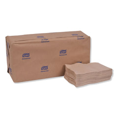 Tork 1-Ply 13 in. x 12 in. Advanced Soft Minifold Dispenser Napkins - Natural (6000/Carton)