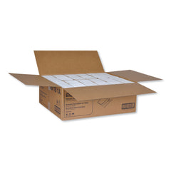 Tork 1-Ply 15 in. x 17 in. 1/8 Fold Universal Dinner Napkins - White (3000/Carton)