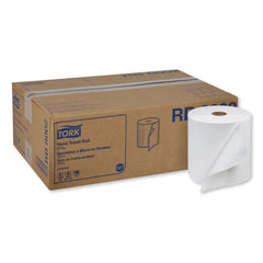 Tork RB8002 Universal 7.88 in. x 800 ft. 1-Ply Hand Towel Roll - White (6/Carton)