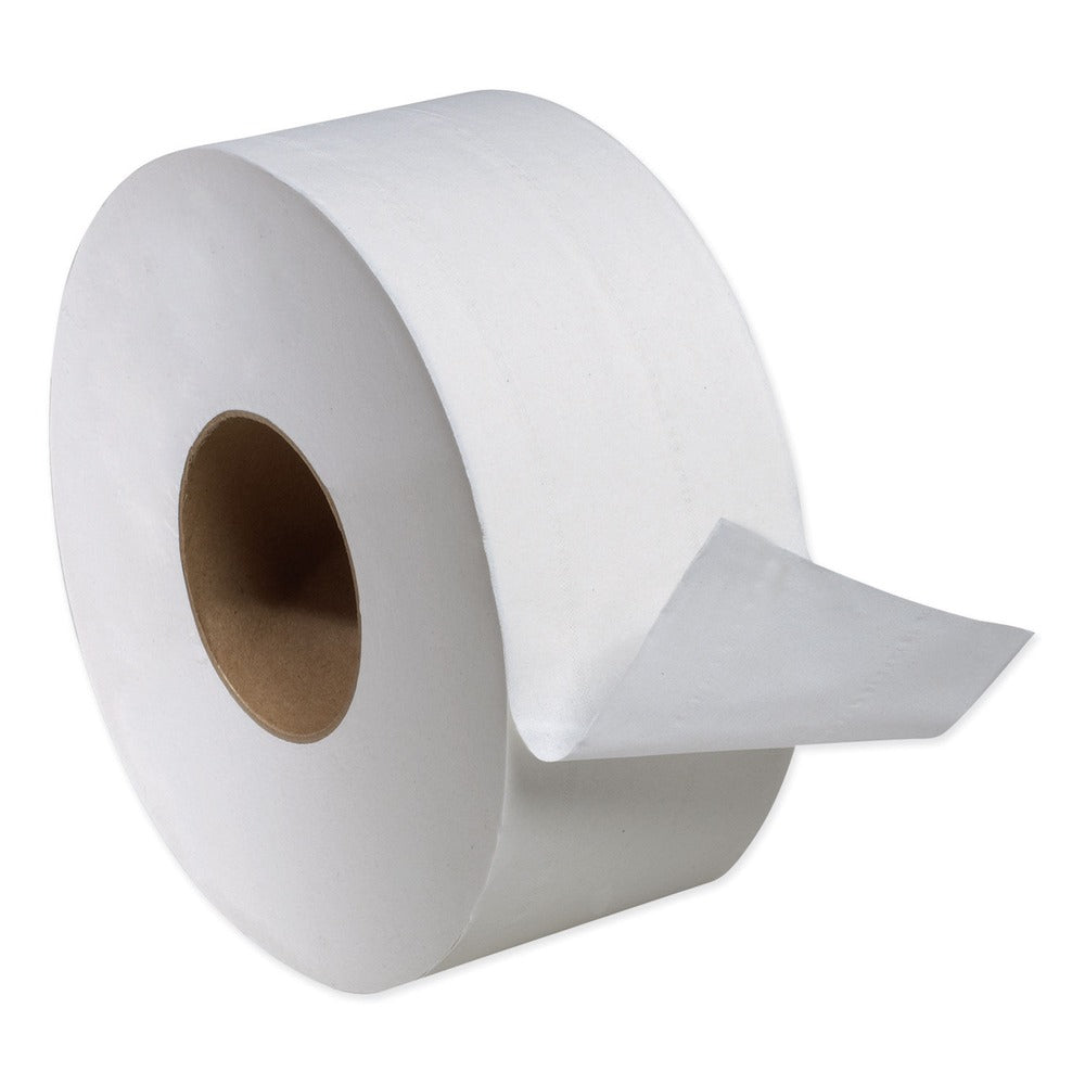 Tork Universal 3.48 in. x 1,000 ft. 2-Ply Septic Safe Jumbo Bath Tissue - White (12/Carton)