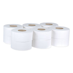 Tork Universal 3.48 in. x 1,000 ft. 2-Ply Septic Safe Jumbo Bath Tissue - White (12/Carton)