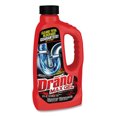Drano 694768 32-Ounce Max Gel Clog Remover Bottle (12/Carton)