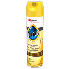 Pledge 14.2 oz Furniture Polish Aerosol Spray - Lemon