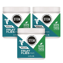 SC Johnson STEM Fruit Flies Trap 5.4 oz Jar 8/Carton