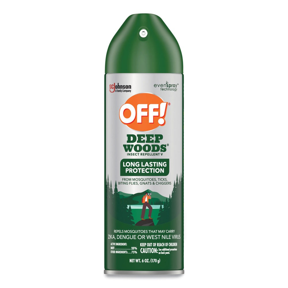 OFF! 6 oz Aerosol Spray Deep Woods Insect Repellent