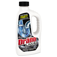 Drano 32 oz. Safety Cap Bottle Liquid Drain Cleaner (12/Carton)