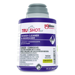 SC Johnson 379842 TruShot 2.0 Power Cleaner Fresh Scent 9 oz Cartridge (4/Carton)