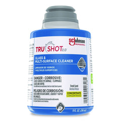 SC Johnson TruShot 2.0 Glass and Multisurface Cleaner Fresh Scent 9 oz Cartridge (4/Carton)