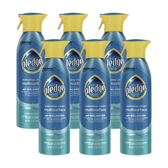 Pledge 336275 9.7 oz. Multi-Surface Everyday Aerosol Spray - Rainshower (6/Carton)