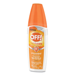 OFF! 6 oz. Familycare Insect Repellent Spray - Unscented (12/Carton)